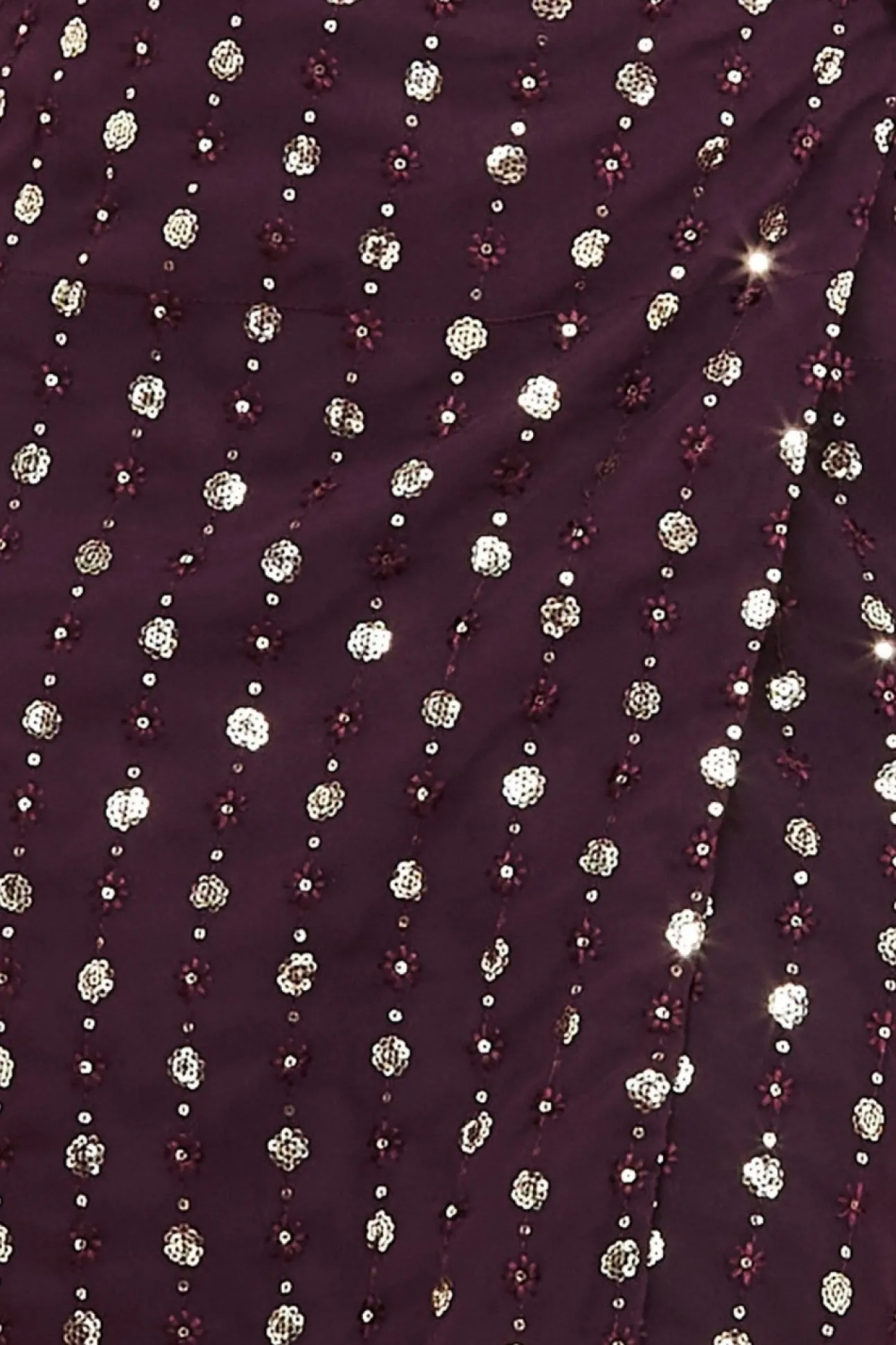 Women * Wrap Sequin Top With Cami