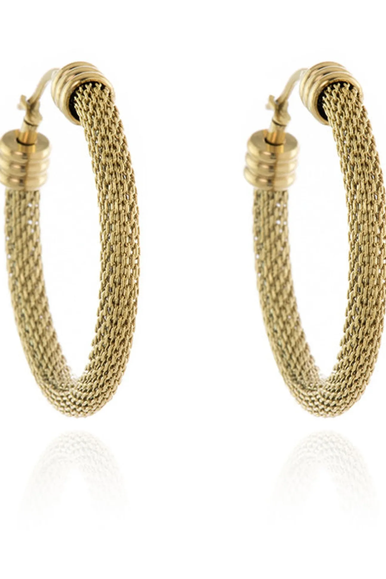 Women Cachet London Cachet Cady Hoop Earrings Plated In