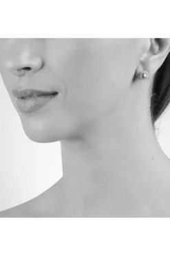 Women Cachet London Chickle Stud Earrings Platinum Plated
