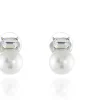 Women Cachet London Corin Clip-On Earrings Platinum Plated
