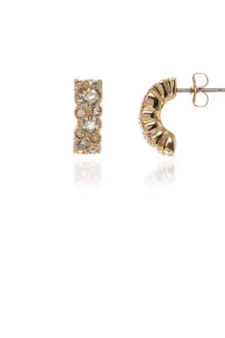 Women Cachet London Halia Earrings 10Mm 18Ct Plated