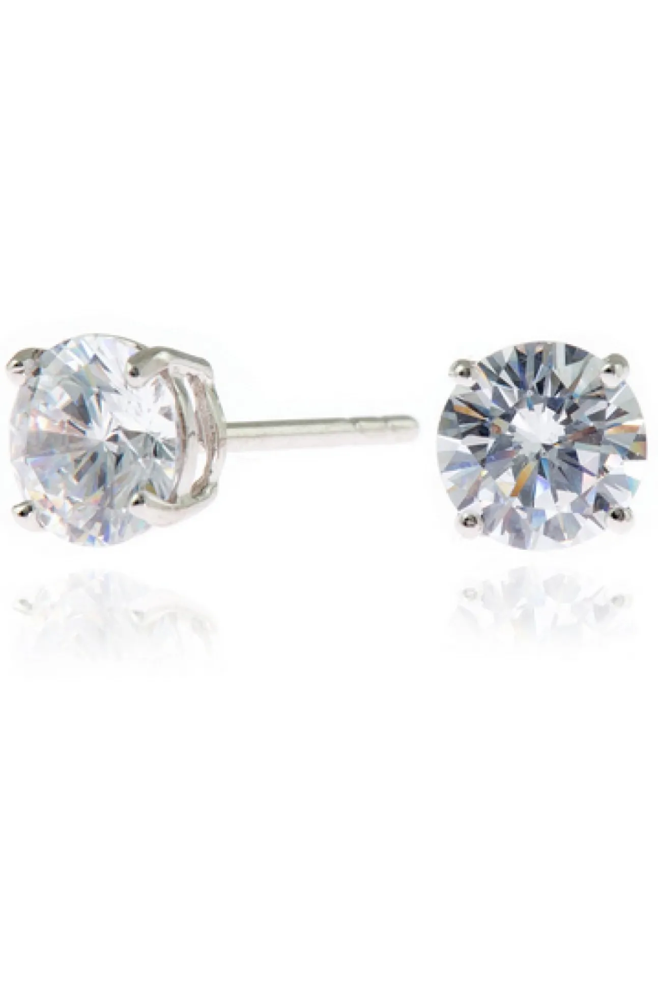 Women Cachet London Lana 6Mm Earrings Platinum Plated