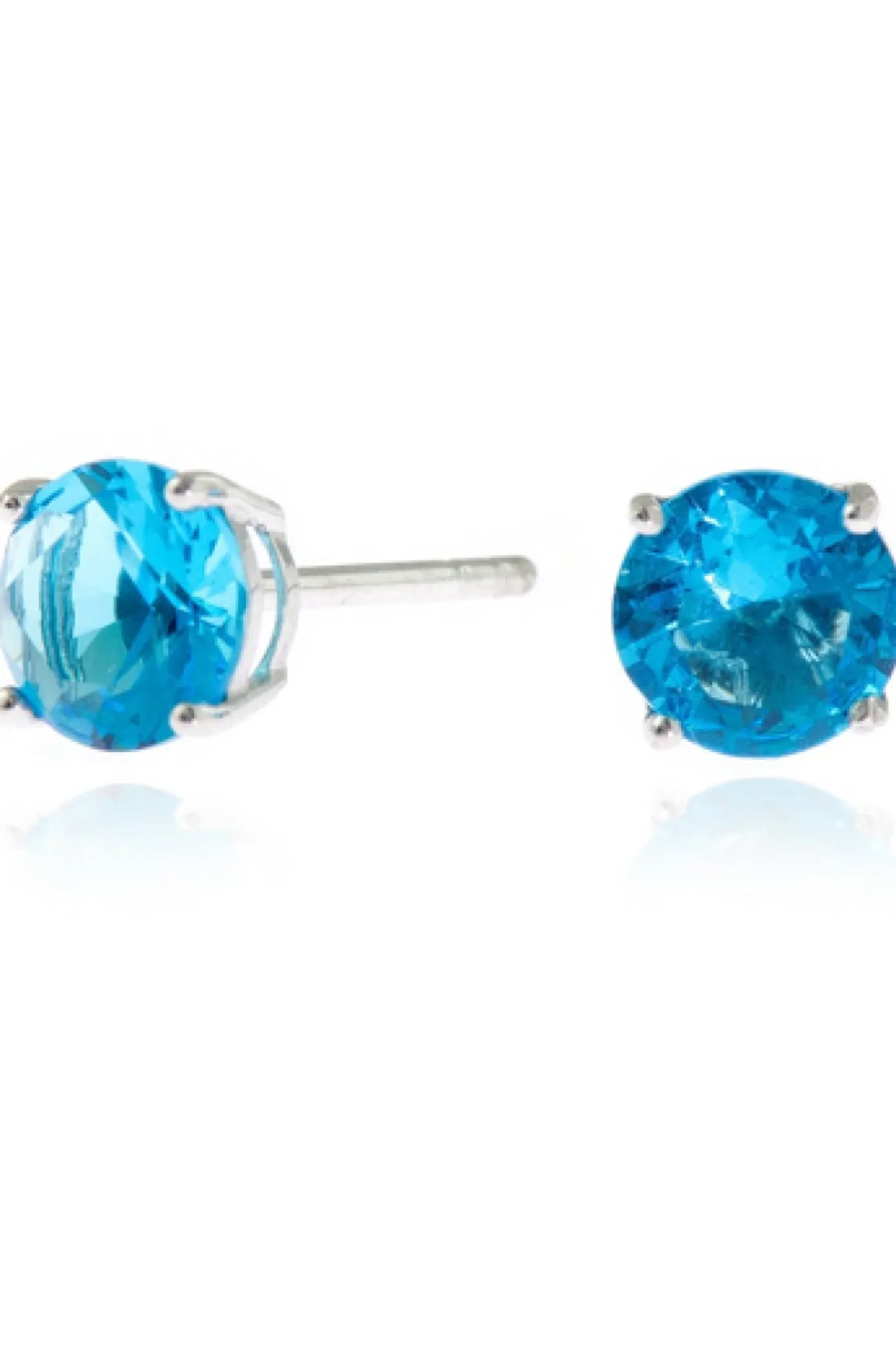 Women Cachet London Lana 6Mm Earrings Cz Platinum Plated