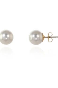 Women Cachet London Mac 10 Earrings Pearl