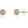Women Cachet London Pom Pom Earrings 18Ct Plated