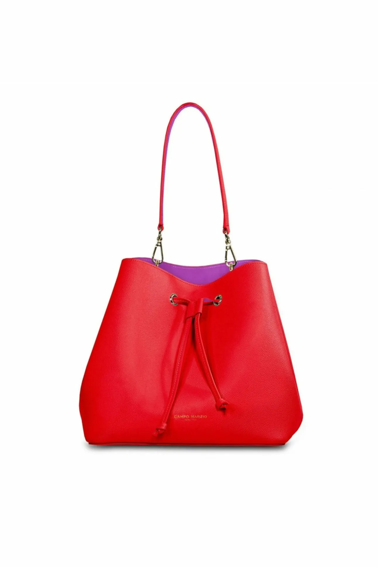 Women Campo Marzio Anita Bucket Bag Flame Scarlet
