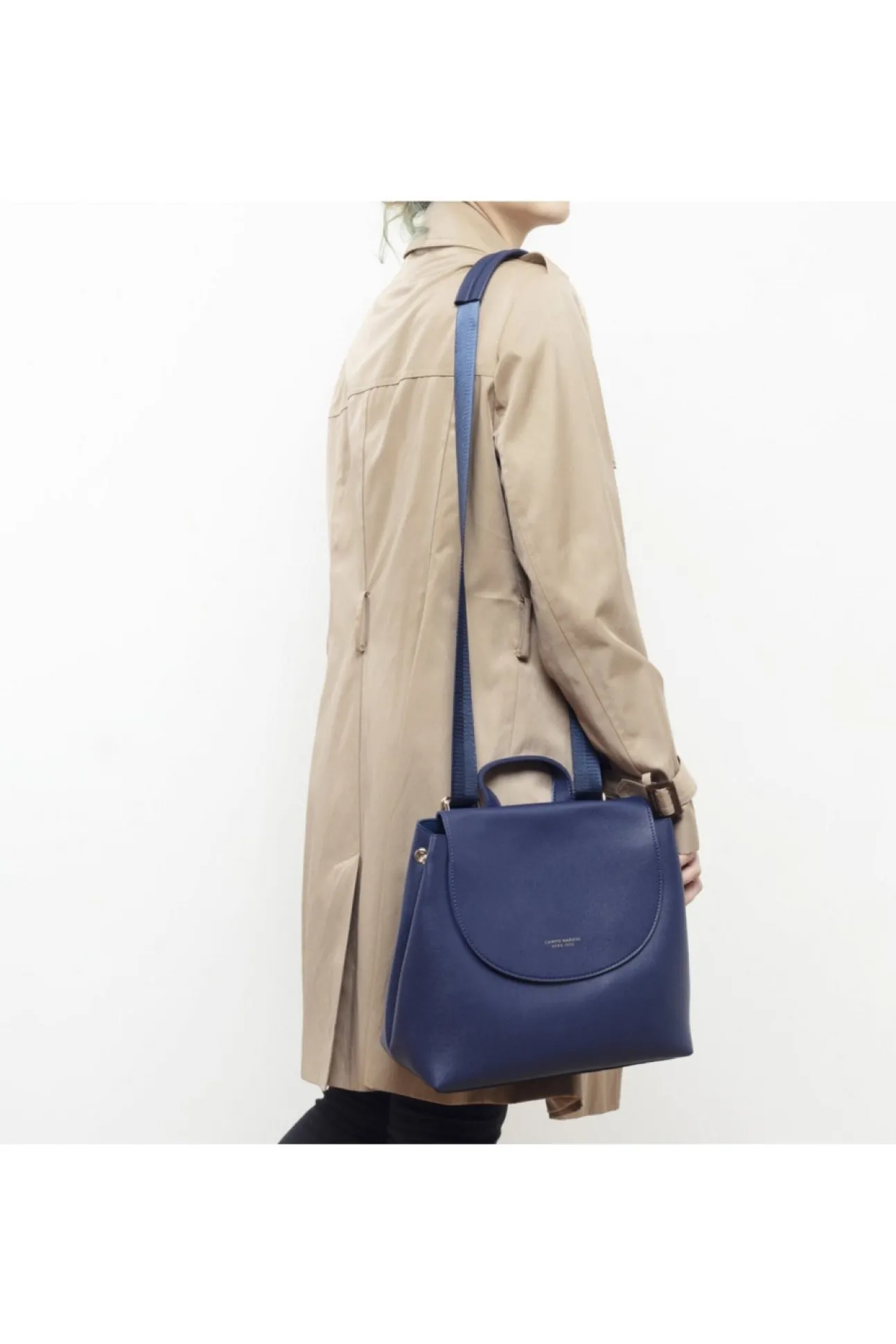 Women Campo Marzio Bag Convertible In Backpack Berthe Ocean Blue