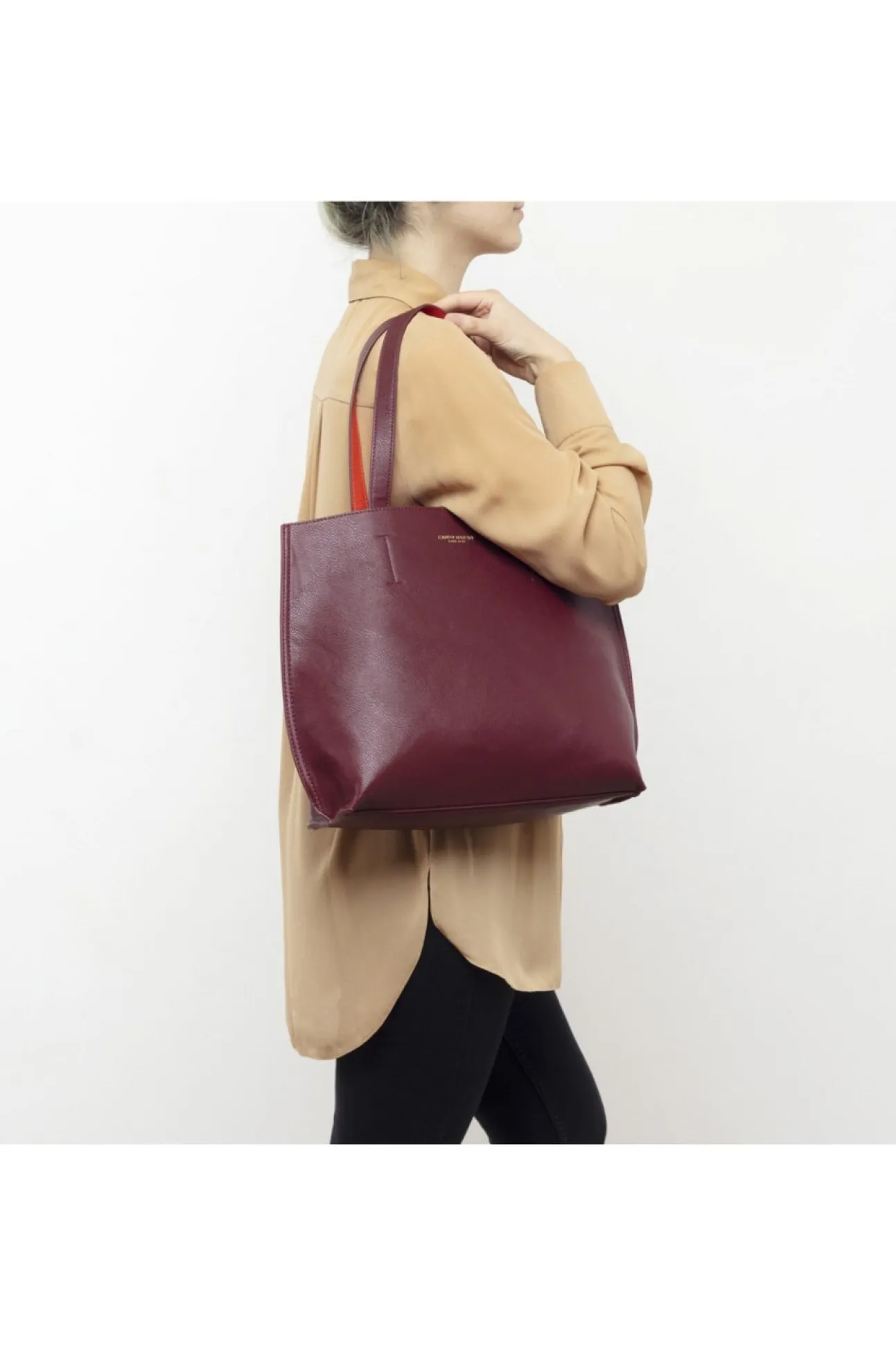 Women Campo Marzio Double Tote Bag - The Iconic Bag - Midi