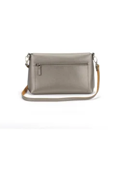 Women Campo Marzio Emma Crossbody Bag With Pouch - Graphite Grey