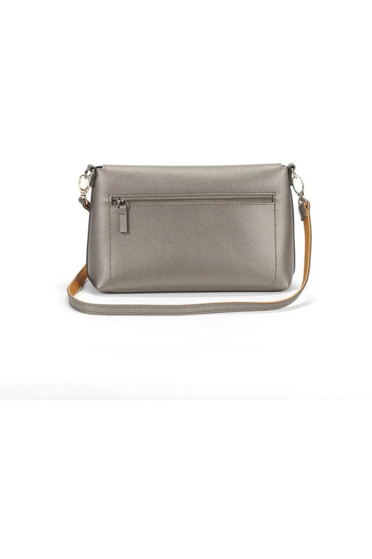 Women Campo Marzio Emma Crossbody Bag With Pouch - Graphite Grey
