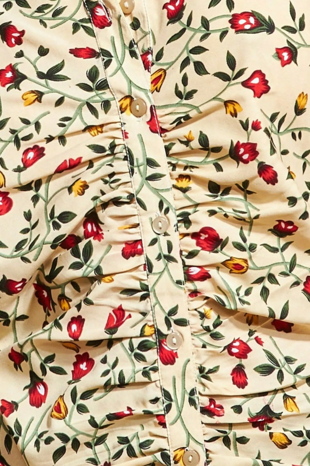 Women City Goddess Floral Print Shirt