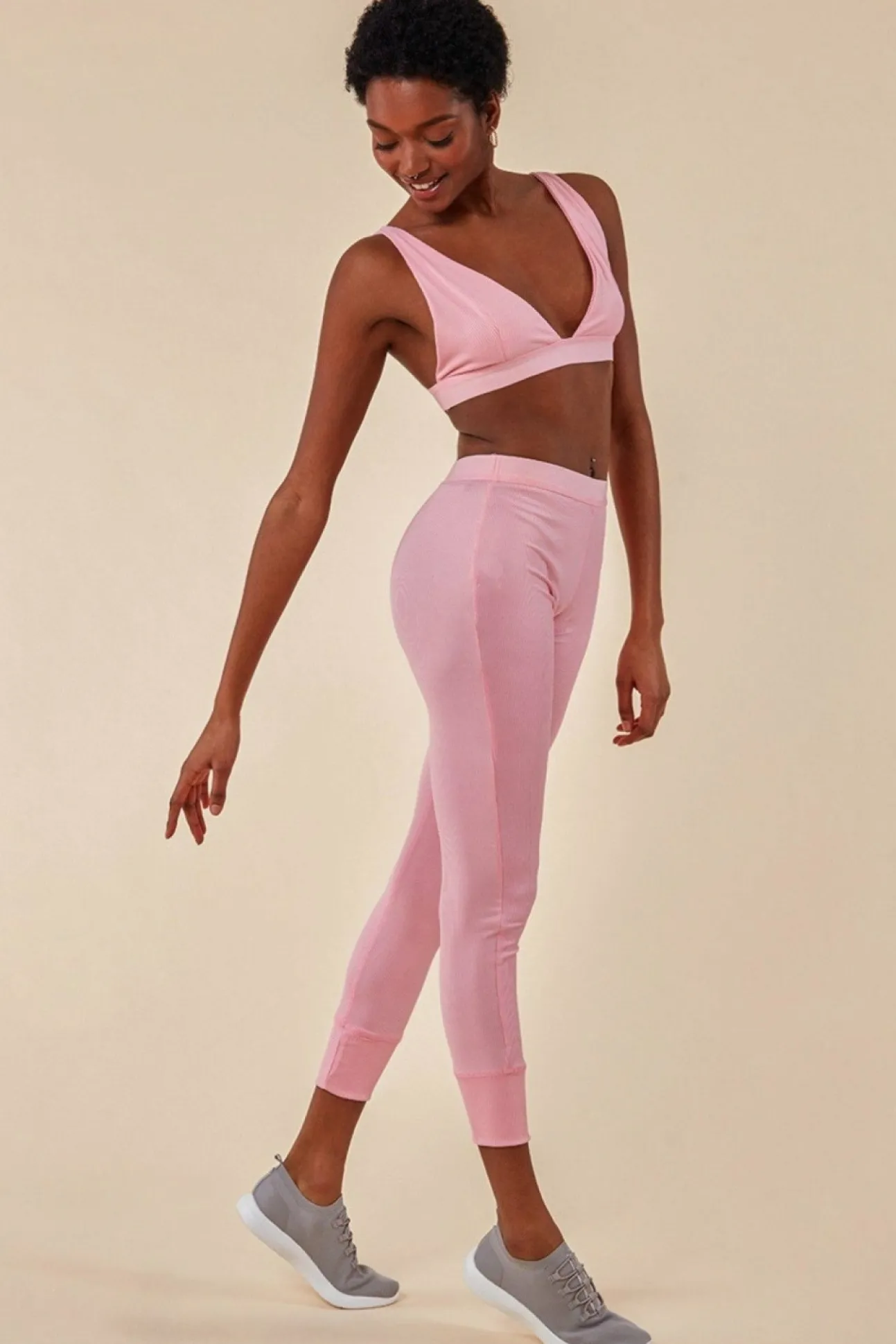 Women Cosmochic Bralette Legging Workout Lounge Set