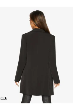 Women De La Creme Fashions Colla Formal Longline Blazer