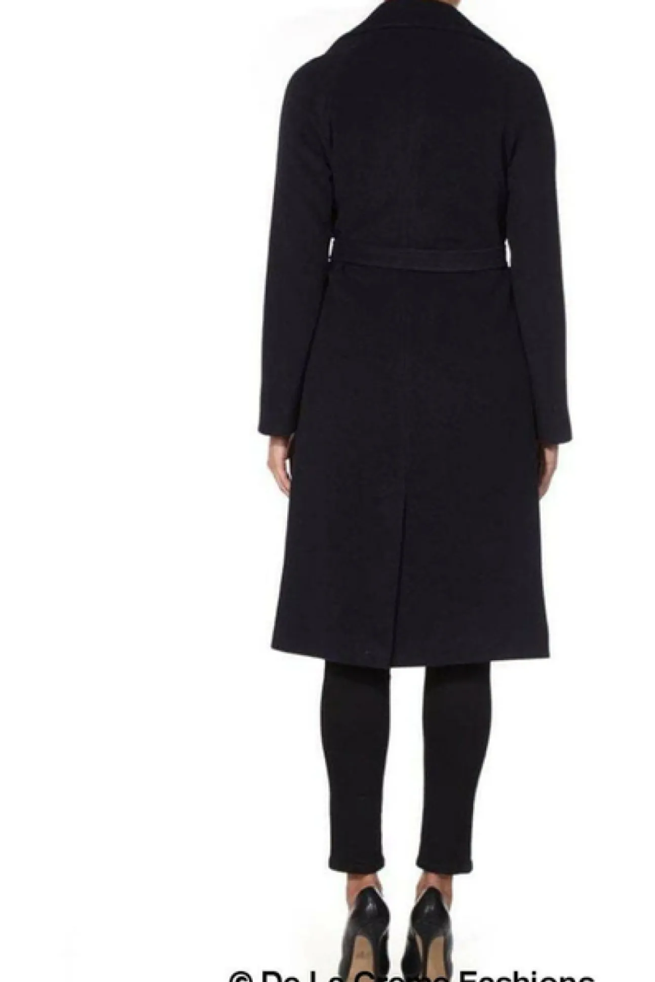 Women De La Creme Fashions Diana Wrap Around Duster Coat