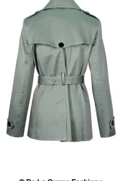 Women De La Creme Fashions Double Breasted Short Coat