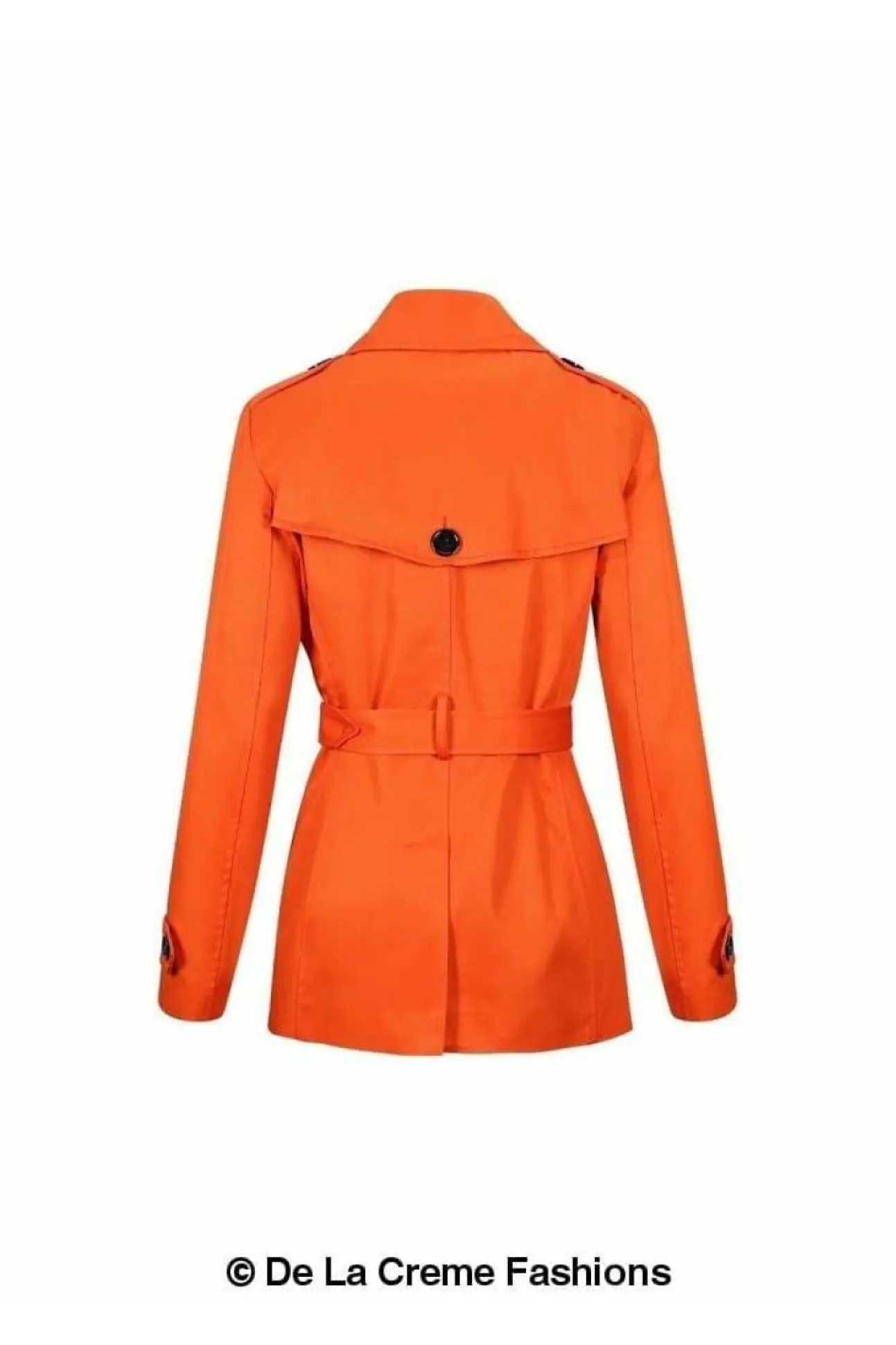 Women De La Creme Fashions Double Breasted Short Coat