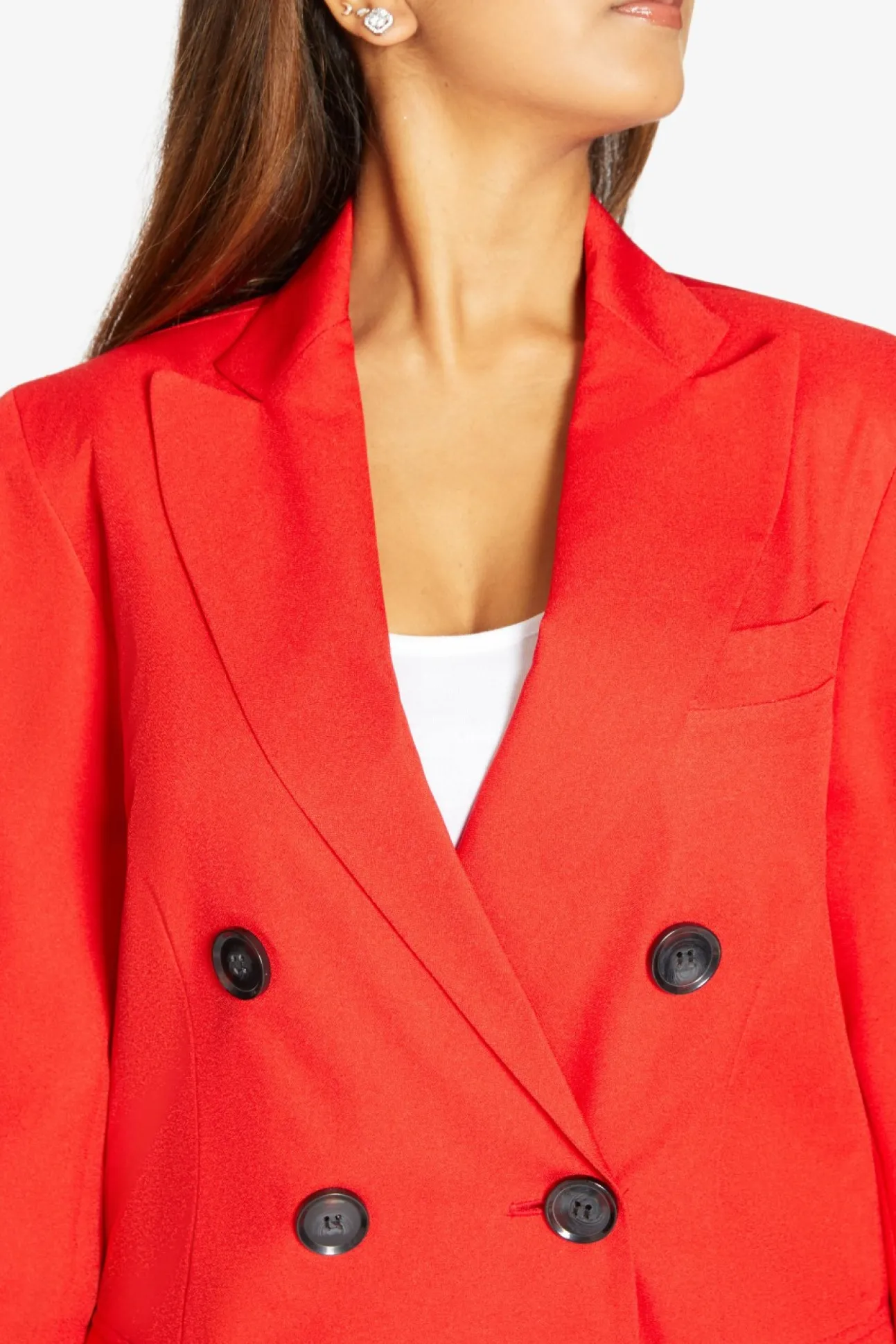 Women De La Creme Fashions Jenna Double Breasted Blazer