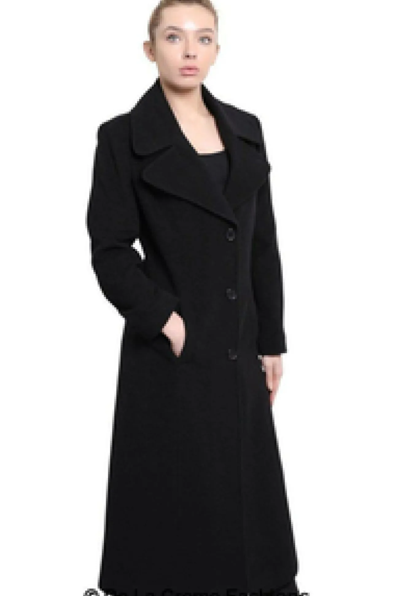 Women De La Creme Fashions Large Lapel Long Coat