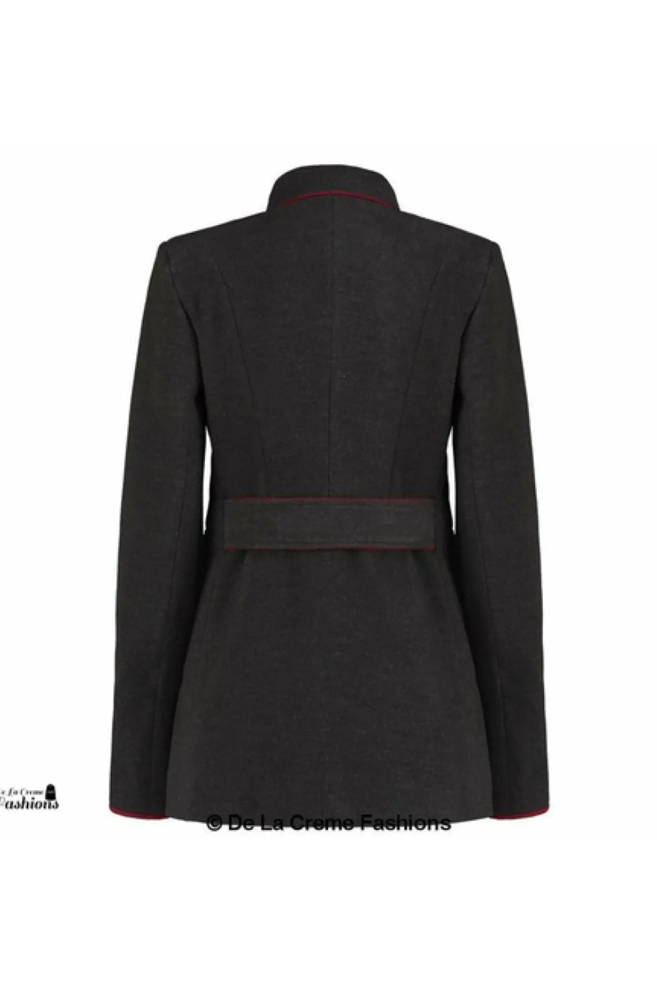 Women De La Creme Fashions Military Style Pea Coat