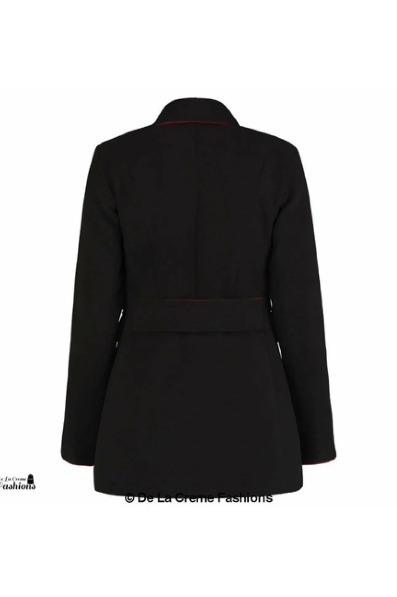 Women De La Creme Fashions Military Style Pea Coat
