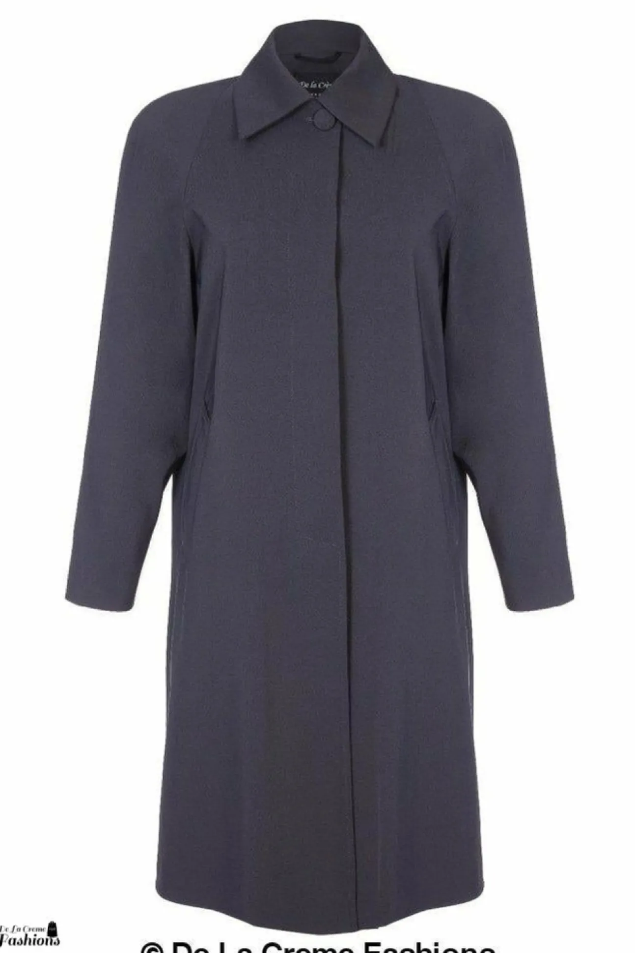 Women De La Creme Fashions Oversized Knee Length Swing Coat