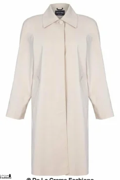Women De La Creme Fashions Oversized Knee Length Swing Coat