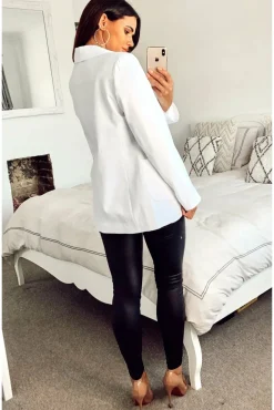 Women De La Creme Fashions Patch Pocket Tailored Fit Blazer