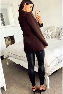 Women De La Creme Fashions Patch Pocket Tailored Fit Blazer
