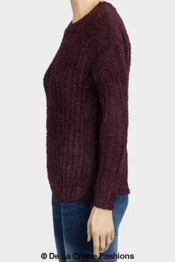 Women De La Creme Fashions Soft Chenille Jumper