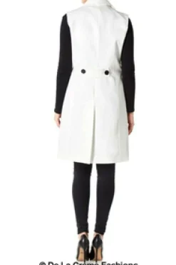 Women De La Creme Fashions Spring Summer Hip Length Blazer Coat