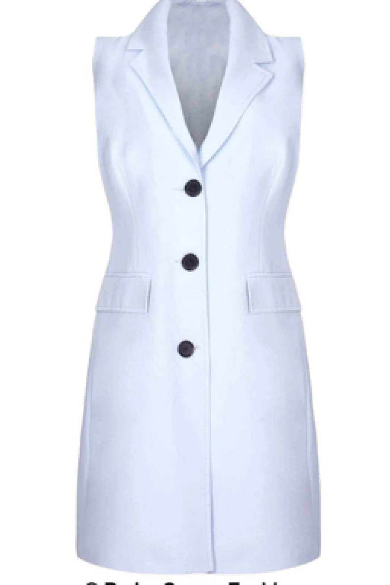 Women De La Creme Fashions Spring Summer Hip Length Blazer Coat