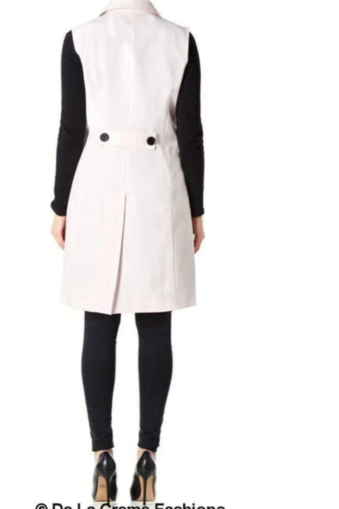 Women De La Creme Fashions Spring Summer Hip Length Blazer Coat