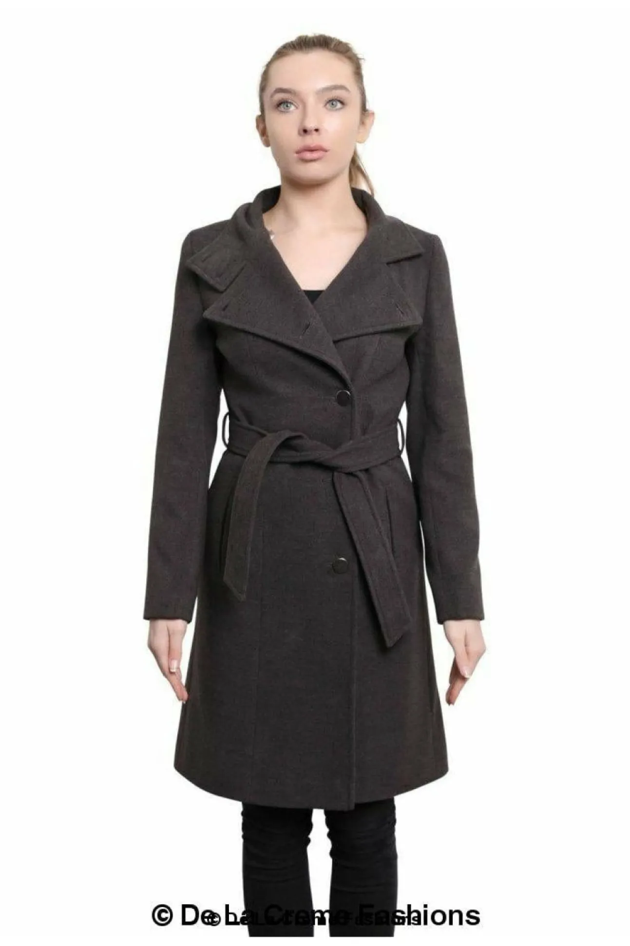 Women De La Creme Fashions Women Hip Length Keep It Simple Coat
