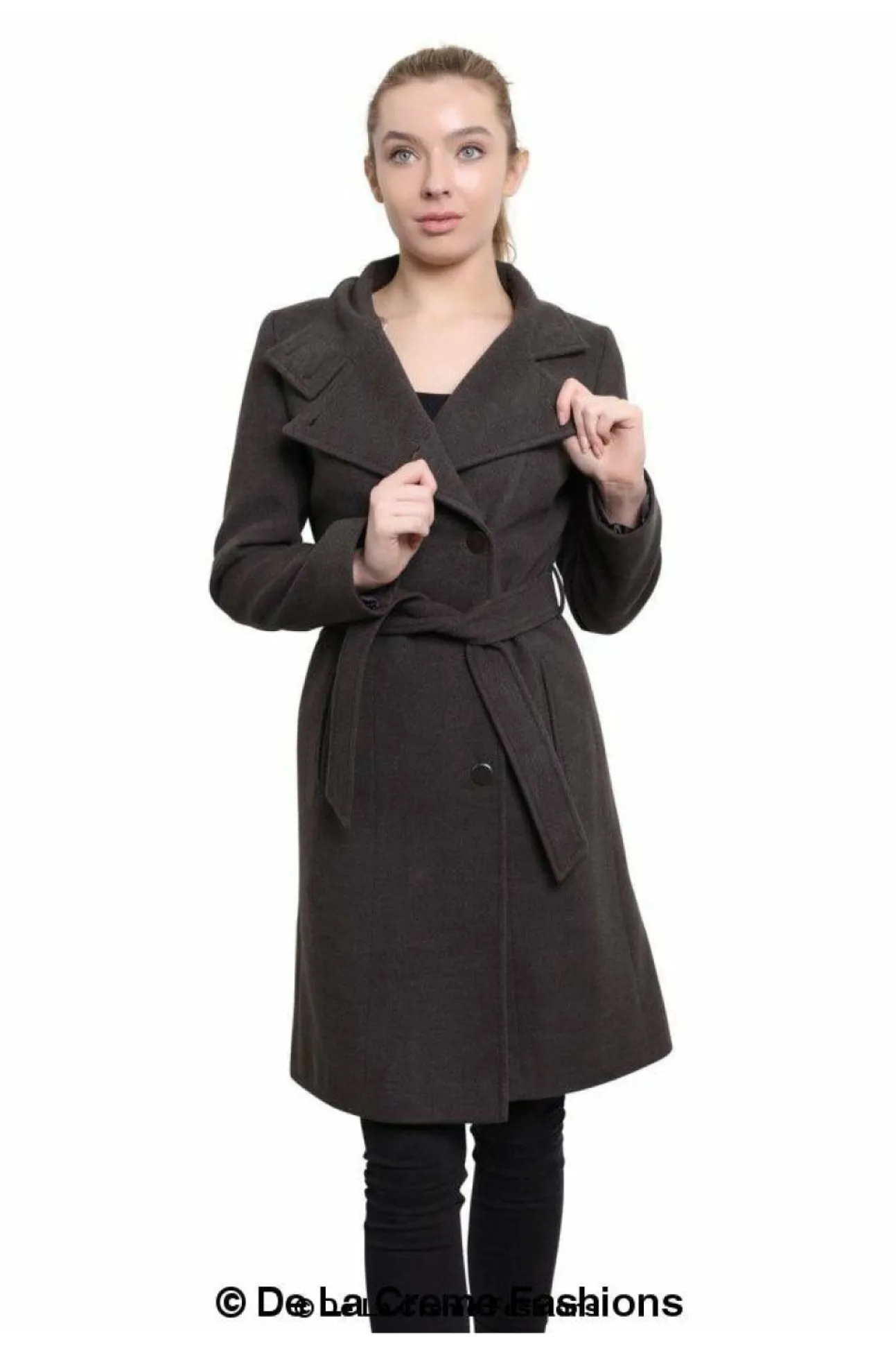 Women De La Creme Fashions Women Hip Length Keep It Simple Coat