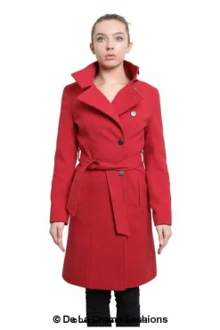 Women De La Creme Fashions Women Hip Length Keep It Simple Coat