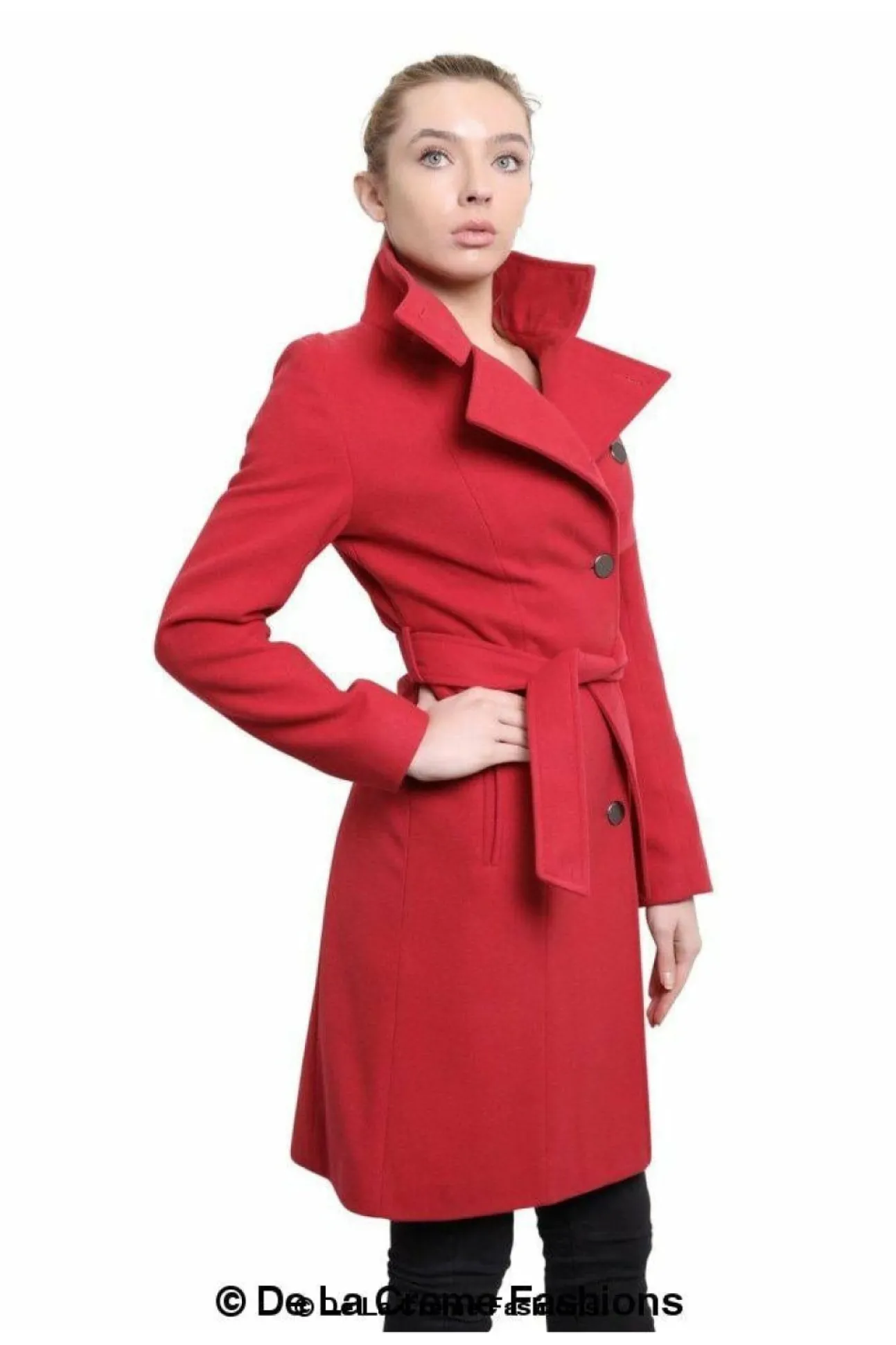 Women De La Creme Fashions Women Hip Length Keep It Simple Coat
