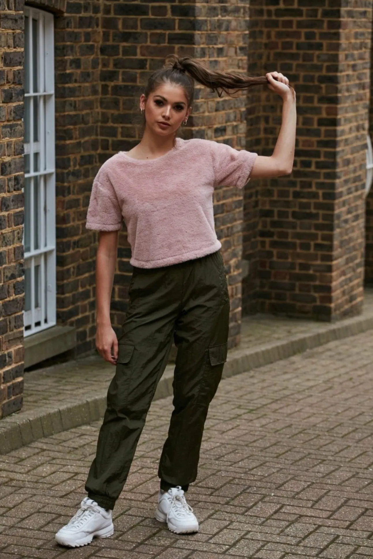 Women Double Second Cargo Trousers