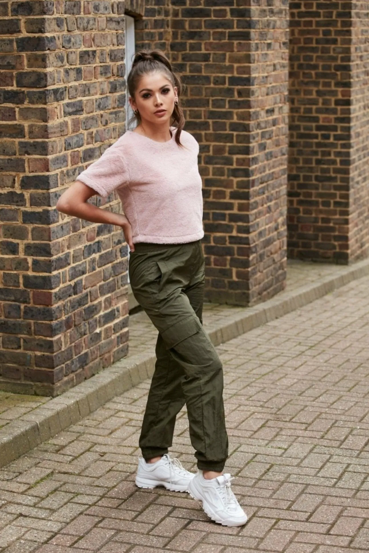 Women Double Second Cargo Trousers
