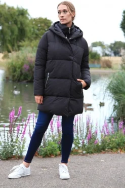 Women Double Second Double Fastening Puffer Coat