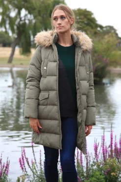 Women Double Second Oversized Long Duvet Coat