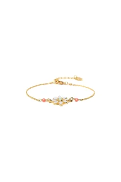 Women Elka London Alexa Flower Metal Bracelet