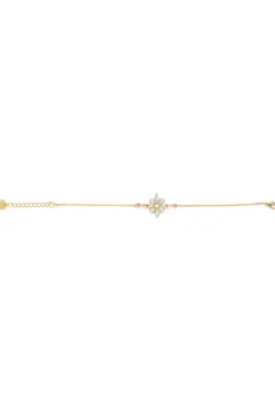 Women Elka London Alexa Flower Metal Bracelet