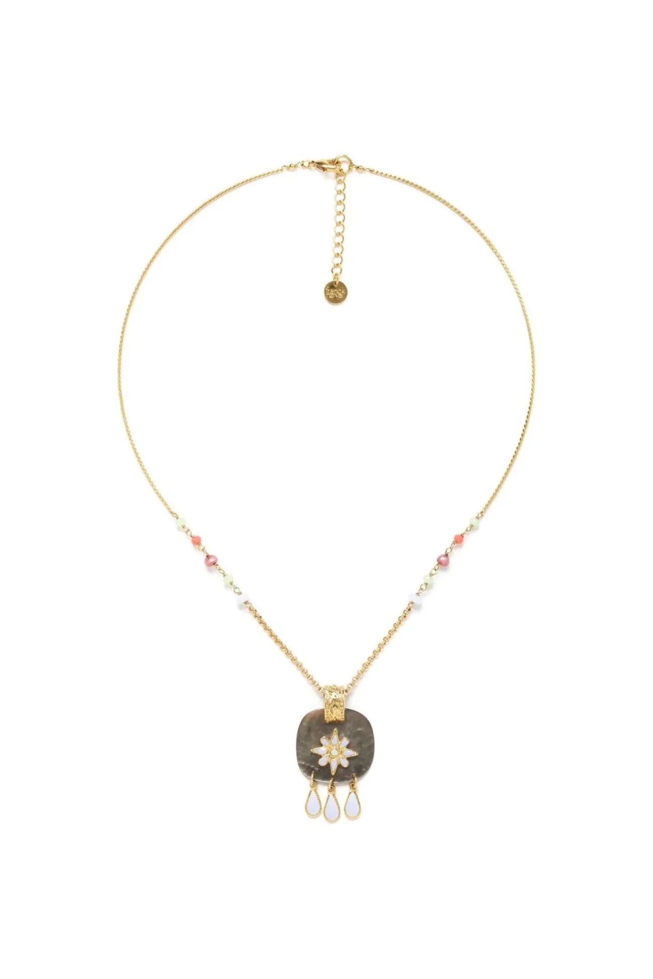 Women Elka London Alexa Square Pendant Necklace