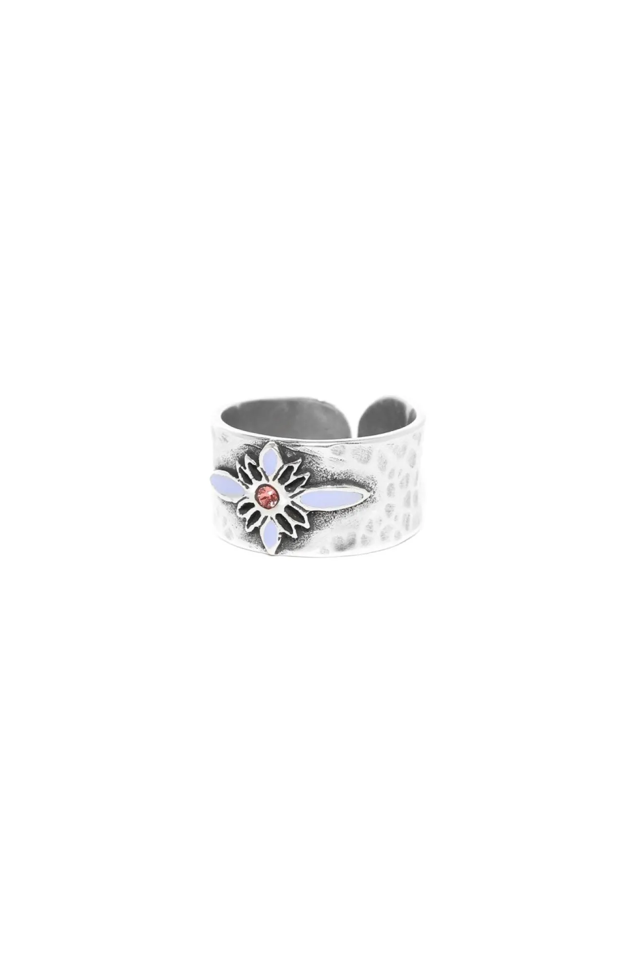 Women Elka London Dita Flower Metal Ring