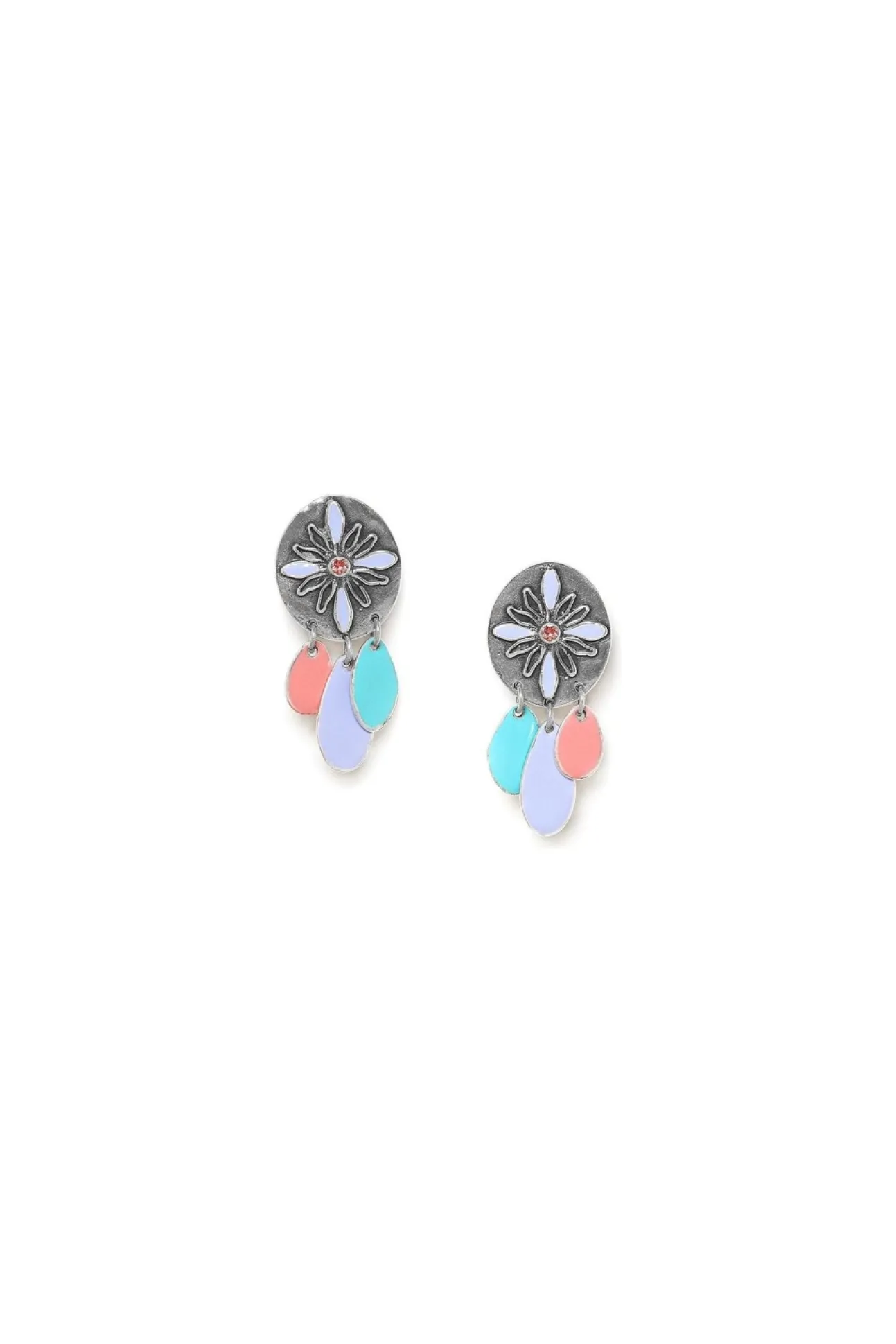 Women Elka London Dita Irregular Shape Oval Clip Earrings