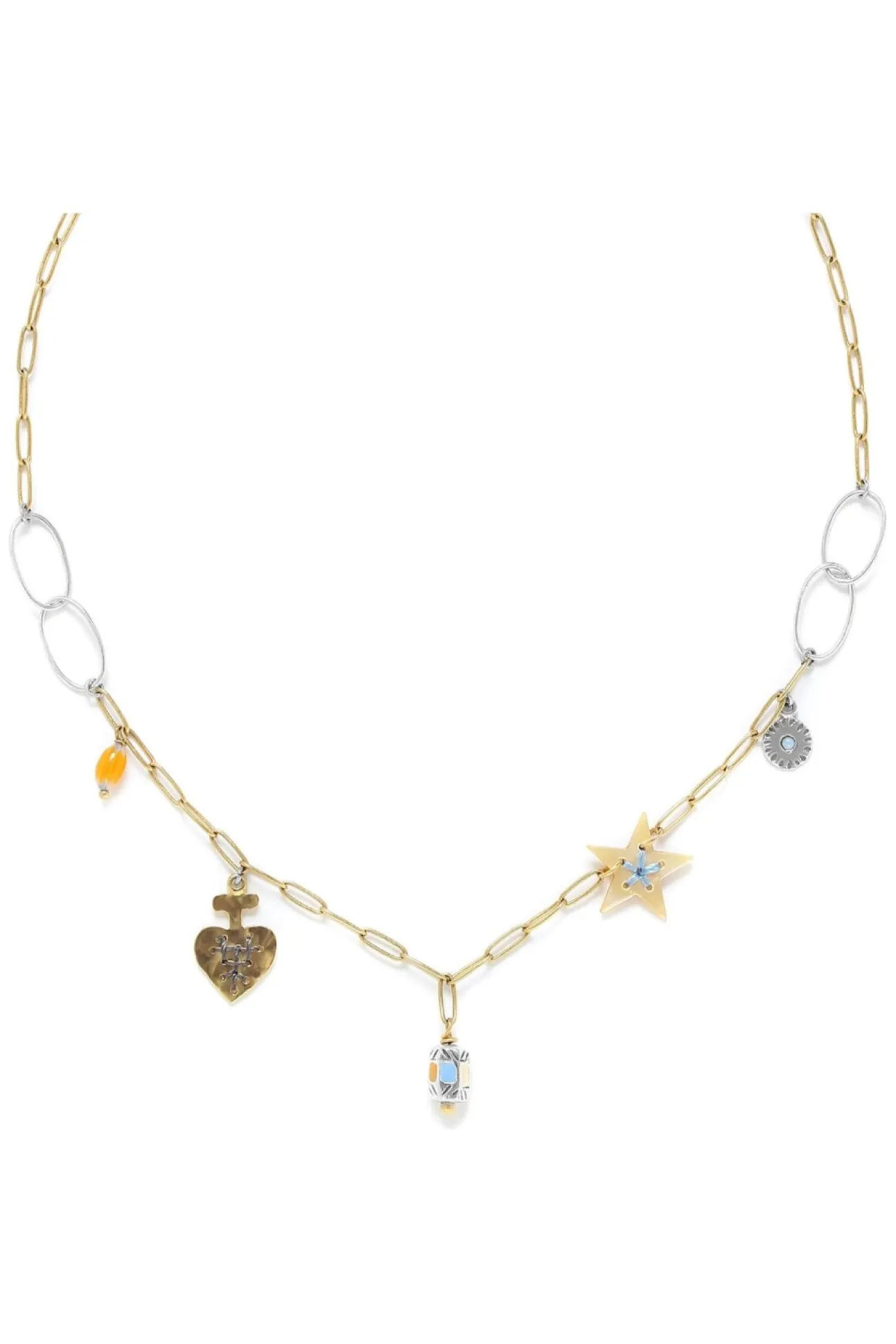 Women Elka London Justine Star Short Necklace