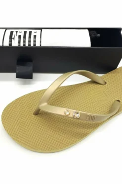 Women Filli London Crystal Diamond Luxury Flip Flops