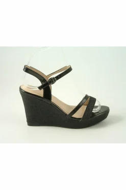Women Glitz Shoes Divine High Heel Glitter Wedge Sandal
