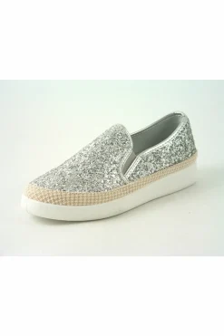 Women Glitz Shoes Divine Narla Glitter Espadrille Casual Pumps