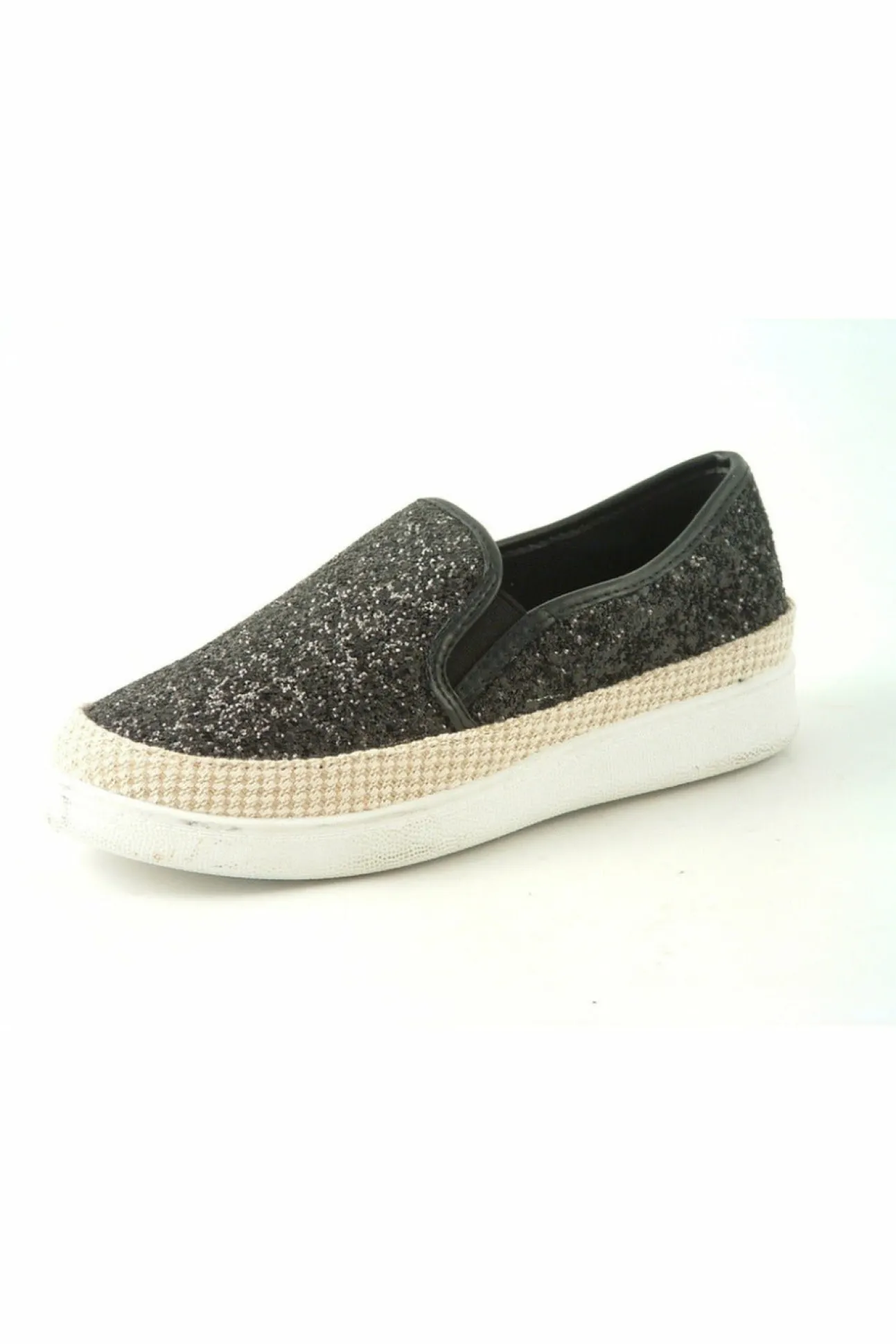 Women Glitz Shoes Divine Narla Glitter Espadrille Casual Pumps